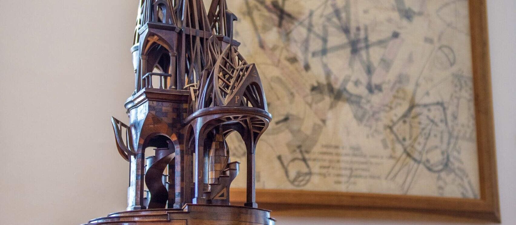 Chef-d'œuvre de réception et son épure réalisés par Pierre-François Guillon.